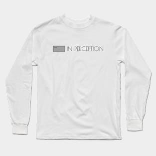 Shift In Perception White Long Sleeve T-Shirt